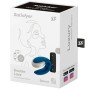SATISFYER - VIBRADOR DOUBLE LOVE LUXURY PARTNER AZUL