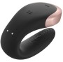 SATISFYER - DOUBLE LOVE LUXURY PARTNER VIBRATOR SCHWARZ