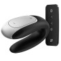 SATISFYER - DOUBLE FUN PARTNER VIBRATOR BLACK