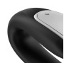 SATISFYER - DOUBLE FUN PARTNER VIBRATOR BLACK