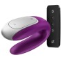 SATISFYER - DOUBLE FUN PARTNER VIBRATOR PURPLE