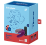 SATISFYER - VIBRATEUR PARTENAIRE DOUBLE FUN VIOLET