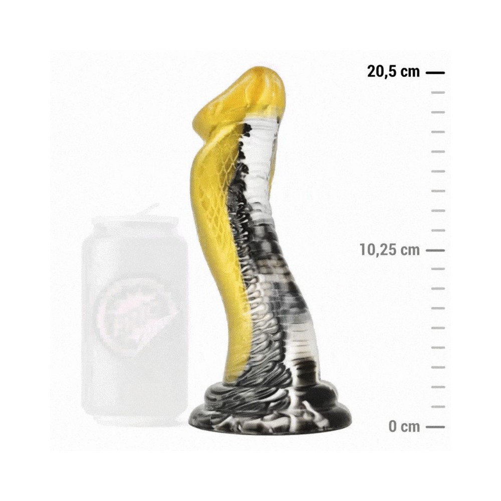 EPIC - DRAKON DILDO AMARELO COBRA