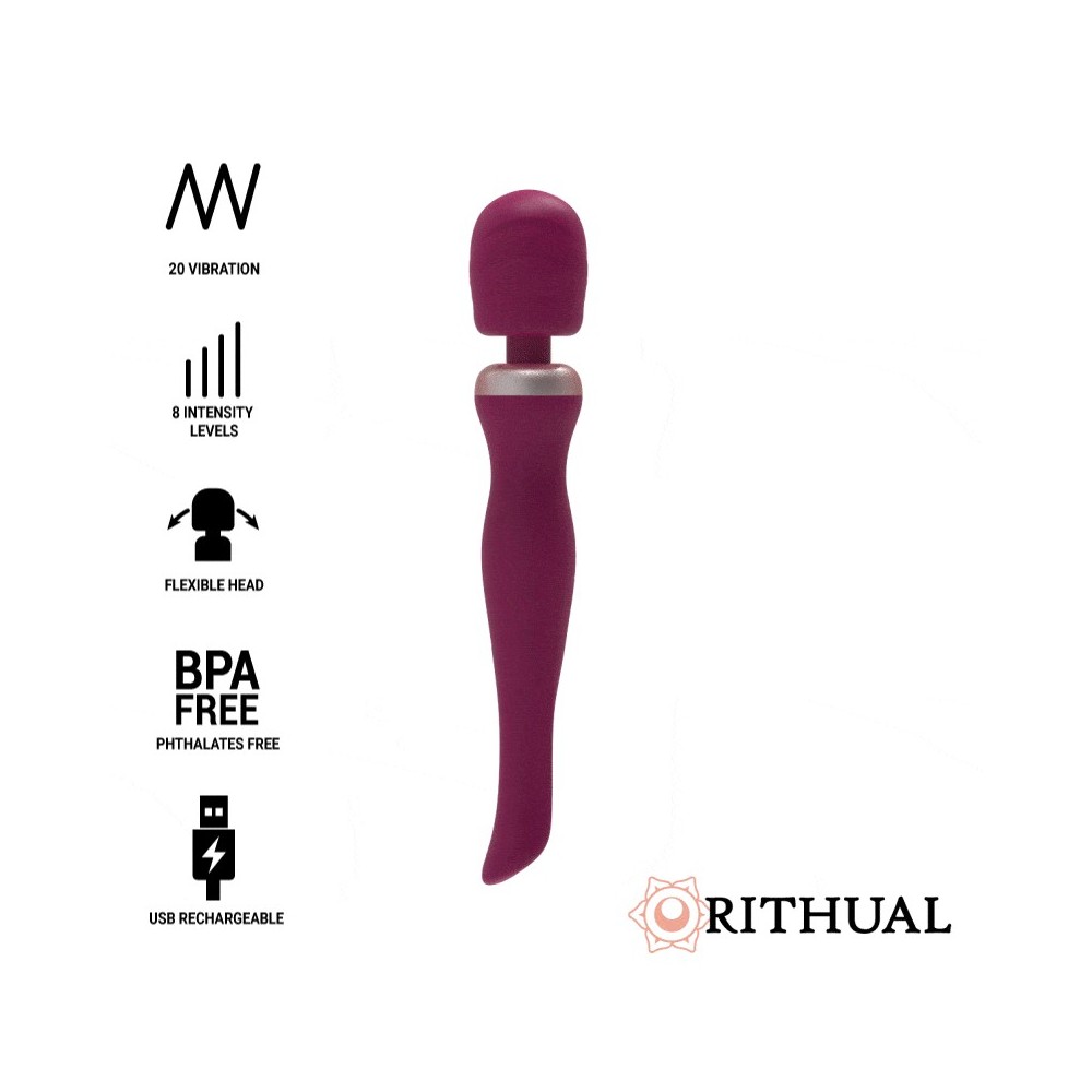 RITHUAL - POWERFUL RECHARGEABLE AKASHA WAND 2.0 ORCHID