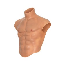 VERSTECKTE VERLANGE - ALTER EGO SILIKON-HERREN-TORSO-SHIRT MIT ABS-FLEISCH