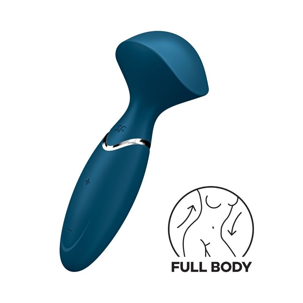 SATISFYER - MINI WOND-ER AZUL