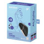 SATISFYER - ESTIMULADOR E VIBRADOR LOVE TRIANGLE PRETO