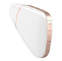 SATISFYER - LOVE TRIANGLE AIR PULSE STIMULATOR & VIBRATOR WHITE