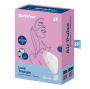 SATISFYER - ESTIMULADOR E VIBRADOR LOVE TRIANGLE BRANCO