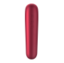 SATISFYER - VIBRATEUR ET ASPIRATION DUAL LOVE AVEC AIR PULSÉ ROUGE