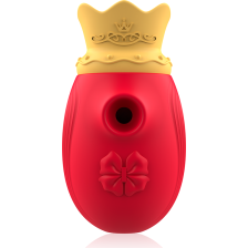 INTENSE - CLITORIS STIMULATOR 10 SUCTION AND LICKING MODES - RED