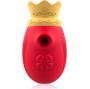 INTENSE - ESTIMULADOR DE CLITÓRIS 10 MODOS DE SUCÇÃO E LAMBER - VERMELHO