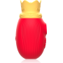 INTENSE - CLITORIS STIMULATOR 10 SUCTION AND LICKING MODES - RED