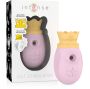INTENSE - ESTIMULADOR DE CLITÓRIS 10 MODOS DE SUCÇÃO E LAMBER - ROSA