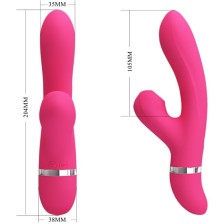 PRETTY LOVE - VIBRADOR E SUCÇÃO WILLOW RABBIT