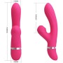 PRETTY LOVE - VIBRADOR E SUCÇÃO WILLOW RABBIT
