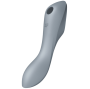 SATISFYER - STIMULATEUR ET VIBRATEUR CURVY TRINITY 3 GRIS