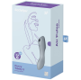 SATISFYER - VIBRATORE CURVY TRINITY 3 AIR PULSE GRIGIO