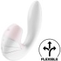 SATISFYER - ESTIMULADOR DE PULSO DE AR SUPERNOVA E VIBRAO BRANCO
