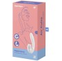 SATISFYER - SUPERNOVA AIR PULSE STIMULATOR & VIBRATION WHITE
