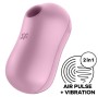 SATISFYER - COTTON CANDY AIR PULSE STIMULATOR & VIBRATOR LILAC