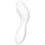 SATISFYER - CURVY TRINITY 5 ESTIMULADOR DE PULSO DE AR E APLICATIVO VIBRADOR BRANCO
