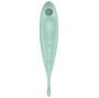 SATISFYER - TWIRLING PRO+ ESTIMULADOR DE PULSO DE AR E APLICATIVO VIBRADOR VERDE