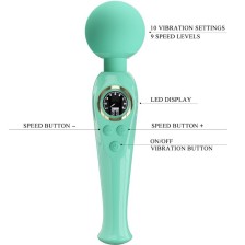 PRETTY LOVE - VIBRATORE A BACCHETTA VERDE SKYLER