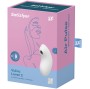 SATISFYER - ESTIMULADOR E VIBRADOR DE PULSO DE AR VULVA LOVER 2 BRANCO