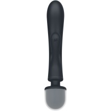 SATISFYER - MASSAGGIATORE VIBRATORE CONIGLIO TRIPLE LOVER GRIGIO