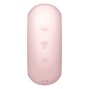 SATISFYER - PRO TO GO 3 DOPPELTER LUFTPULSSTIMULATOR & VIBRATOR ROSA