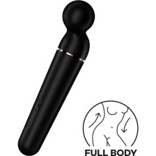 SATISFYER - MASSAGGIATORE VIBRATORE PLANET WAND-ER NERO