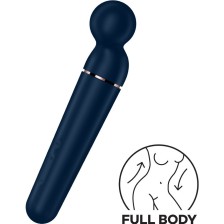 SATISFYER - MASSAGER VIBRATEUR PLANET WAND-ER BLEU