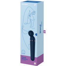 SATISFYER - MASSAGER VIBRATEUR PLANET WAND-ER BLEU