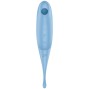 SATISFYER - STIMULATEUR ET VIBRATEUR TWIRLING PRO AIR PULSE BLEU