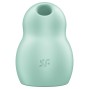 SATISFYER - PRO TO GO 1 DOPPIO STIMOLATORE E VIBRATORE VERDE