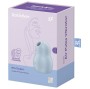 SATISFYER - STIMULATEUR ET VIBRATEUR DOUBLE AIR PULSE PRO TO GO 1 BLEU
