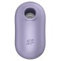 SATISFYER - STIMULATEUR ET VIBRATEUR DOUBLE AIR PULSE PRO TO GO 2 VIOLET