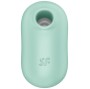 SATISFYER - PRO TO GO 2 DOPPIO STIMOLATORE E VIBRATORE VERDE