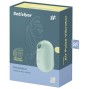 SATISFYER - PRO TO GO 2 ESTIMULADOR E VIBRADOR DE PULSO DE AR DUPLO VERDE