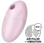 SATISFYER - STIMULATEUR ET VIBRATEUR VULVA LOVER 3 ROSE