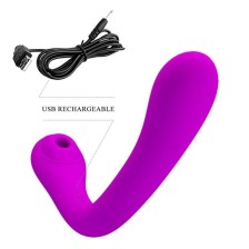 PRETTY LOVE - VIBRATORE E SUCCHIACCHIERE ALEX LILAC