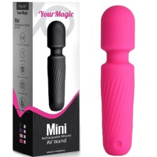 ARMONY - YOUR MAGIC MASSAGER E VIBRADOR RECARREGÁVEL 10 VIBRAÇÕES ROSA