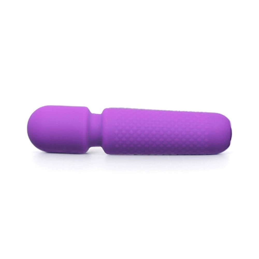 ARMONY - YOUR MAGIC MASSAGER E VIBRADOR RECARREGÁVEL 10 VIBRAÇÕES VARINHA PONTOS ROXO