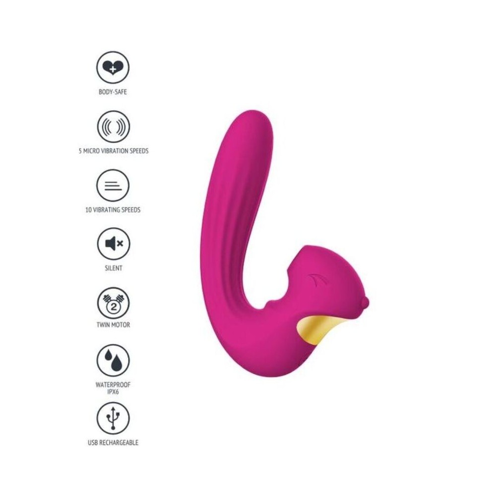 XOCOON - STIMULATEUR CELESTIAL LOVE VIBE FUCHSIA