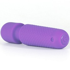 ARMONY - YOUR MAGIC MASSAGER & VIBRATOR RECHARGEABLE 10 VIBRATIONS WAND DOTS PURPLE