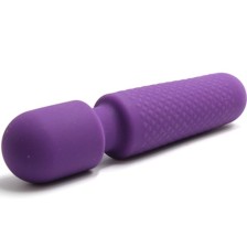 ARMONY - YOUR MAGIC MASSAGER E VIBRADOR RECARREGÁVEL 10 VIBRAÇÕES VARINHA PONTOS ROXO