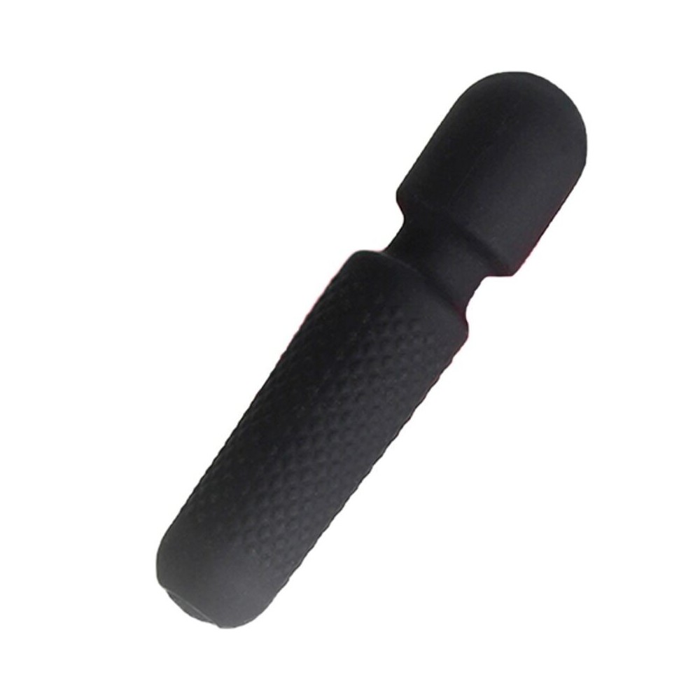 ARMONY - YOUR MAGIC MASSAGER E VIBRADOR RECARREGÁVEL 10 VIBRAÇÕES WAND DOTS PRETO