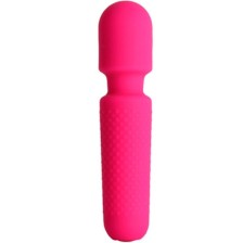 ARMONY - YOUR MAGIC MASSAGER E VIBRADOR RECARREGÁVEL 10 VIBRAÇÕES VARINHA PONTOS ROSA