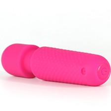 ARMONY - YOUR MAGIC MASSAGER E VIBRADOR RECARREGÁVEL 10 VIBRAÇÕES VARINHA PONTOS ROSA